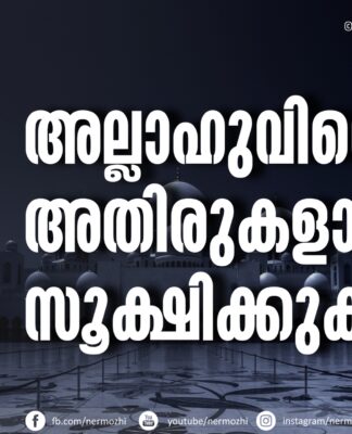 അല്ലാഹുവിന്റെ അതിരുകളാണ്; സൂക്ഷിക്കുക